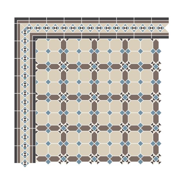 Victorian Mosaic Tile Paris Z Gs