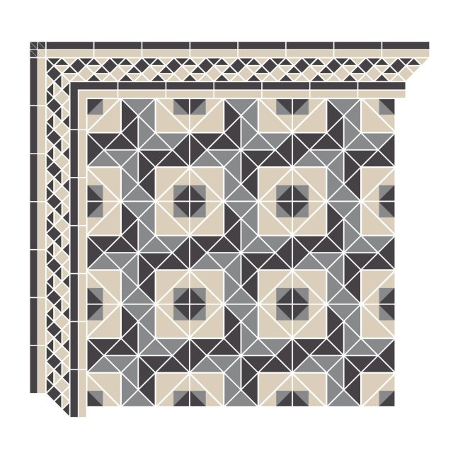 Victorian Mosaic Tile Rotterdam Z Gs
