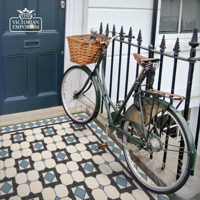 Victorian Mosaic Floor Tiles Insitu2 Strasburg