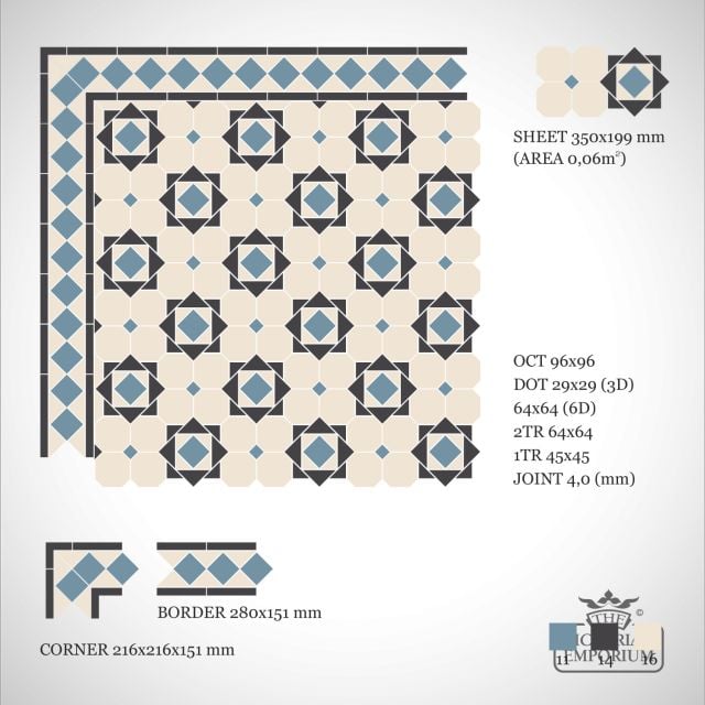 Victorian Mosaic Tile Strasburg