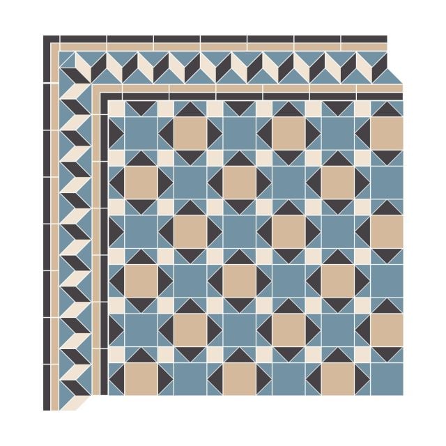 Victorian Mosaic Tile Swansea Z Gs