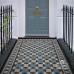 Victorian Mosaic Floor Tiles Insitu Swansea