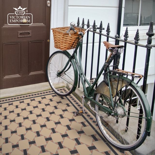 Victorian Mosaic Floor Tiles Insitu2 Tallinn