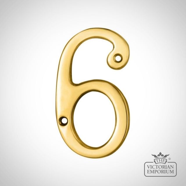 House Numerals N6