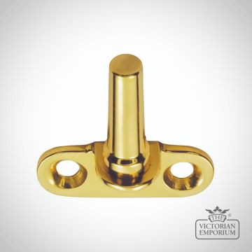Flush Fitting Casement Stay Pin - Brass, Chrome & Satin Chrome Finishes