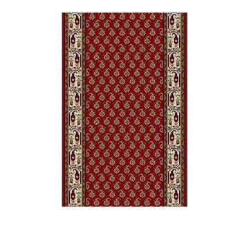 Mir Stair Runner Carpet in Red in a selection of widths