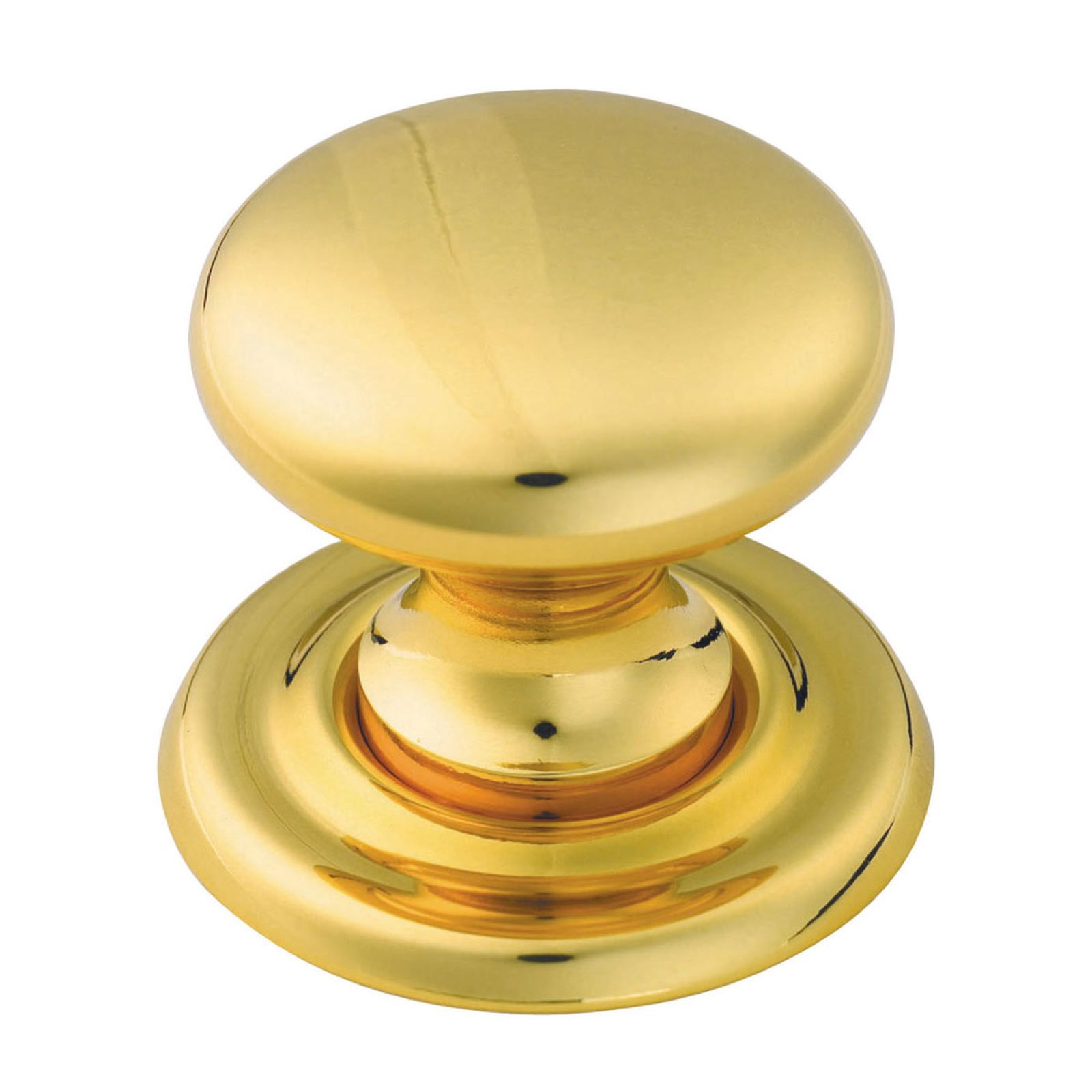 Cupboard knob with loose rose 42mm Knobs