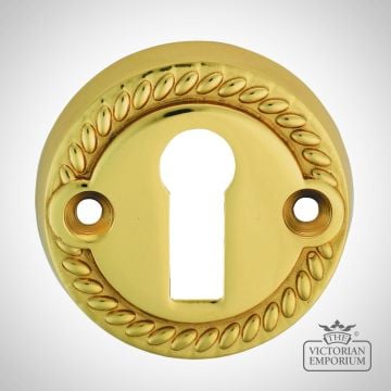 Brass Escutcheon Standard Keyway