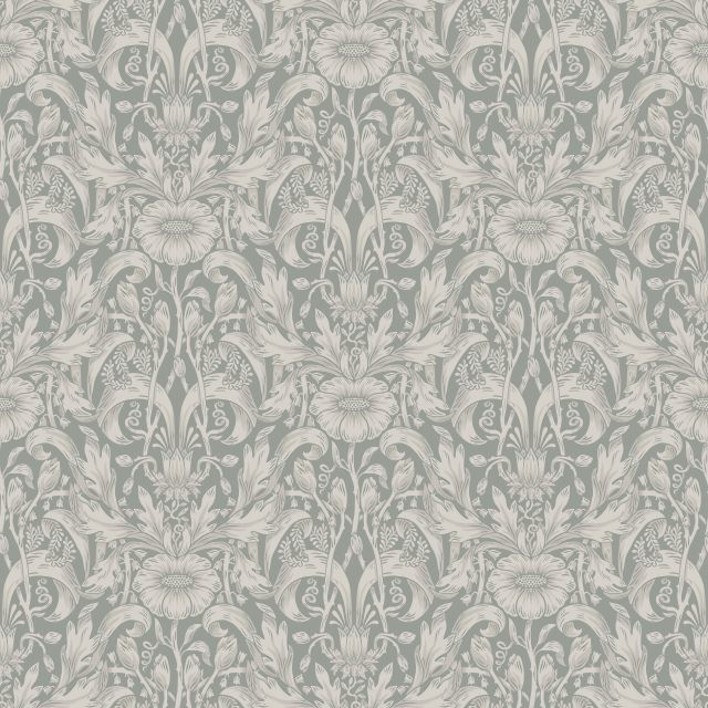 Emil wallpaper in a choice of 3 soft colourways