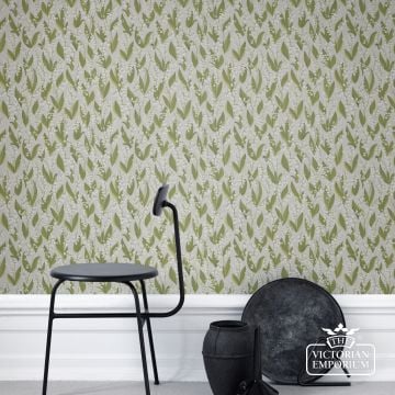 Lily Of The Valley Wallpaper In A Choice Of 3 Colourways Liljekonvalj 479 31