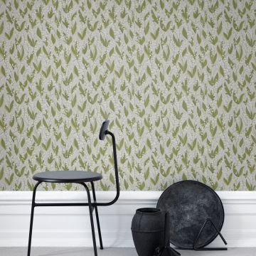 Lily Of The Valley Wallpaper In A Choice Of 3 Colourways Liljekonvalj 479 31