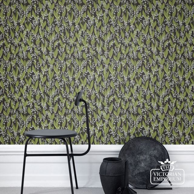 Lily Of The Valley Wallpaper In A Choice Of 3 Colourways Liljekonvalj 479 81