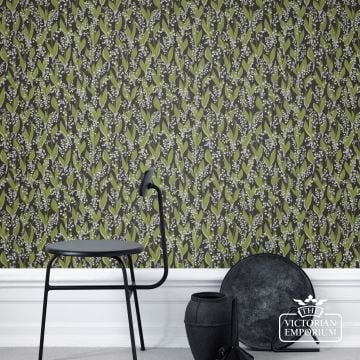 Lily Of The Valley Wallpaper In A Choice Of 3 Colourways Liljekonvalj 479 81