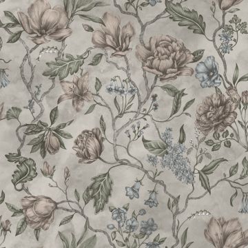 Linda wallpaper in a choice of 3 colourways