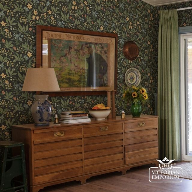 S10161 Huset I Solen Charcoal Sandberg Wallpaper Image3