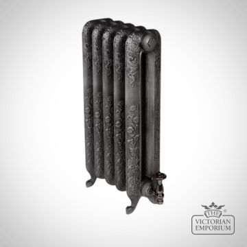 Toulouse Electric Radiator 590mm High Toulouse 740mm In Antiqued Pewter Effect  Medium