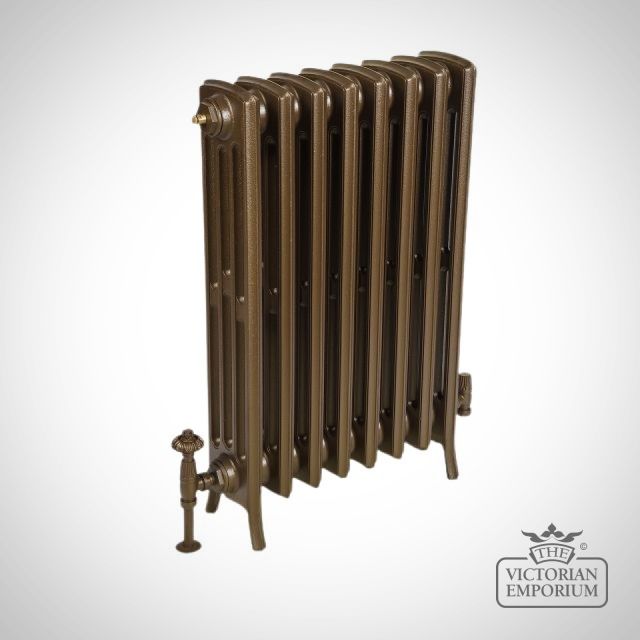 Georgia Electric Radiator 4 Column 505mm High Radiator Cast Iron Traditional Reclaimed Victorian School Old Classic Decorativeneo Georgian 4 760mm Old Penny 2  Medium