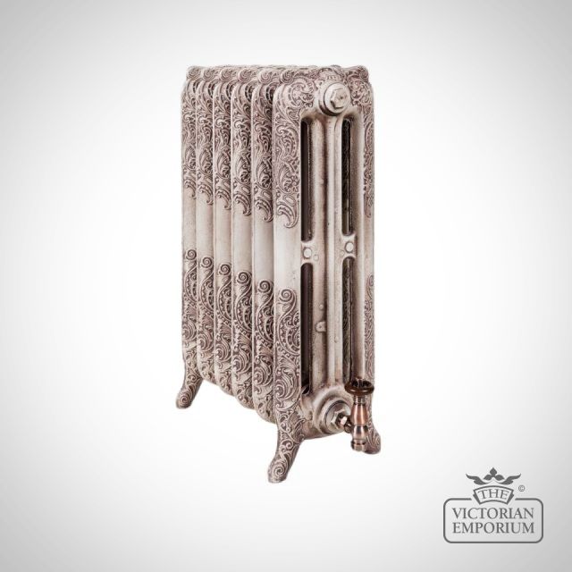 Cambridge Electric Radiator 765mm High Cambridge 765mm Antique Cream Farmhouse Effect  Medium