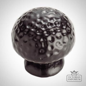Dimpled pattern mushroom knob