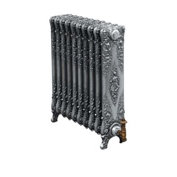 St Mark Electric Cast Iron Radiator with Traditional Ornate Design - 800mm high