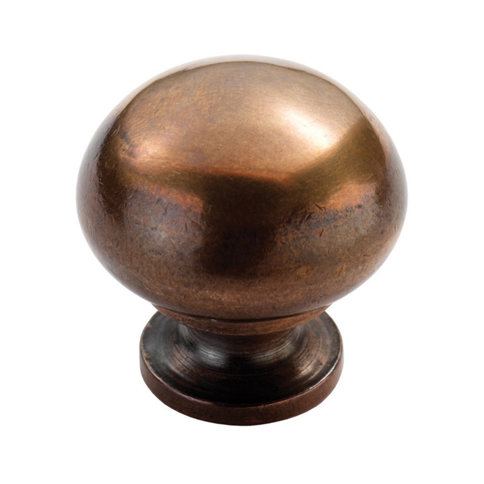 Mushroom pattern solid bronze cupboard knob