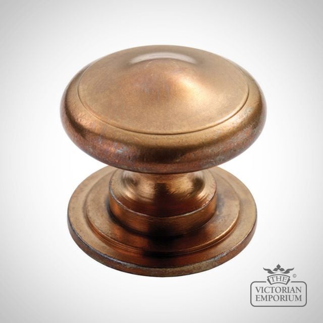 Solid bronze cupboard knob