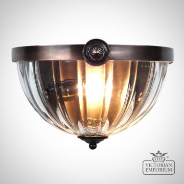 Belzoni Scalloped Wall Light With Decorative Details