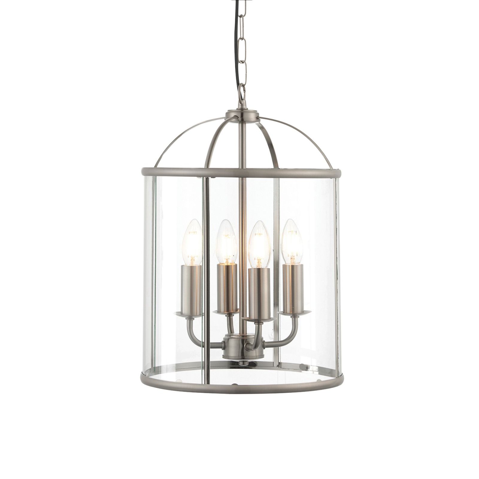 Lambeth 4 Light Large Pendant in a choice of metal finishes